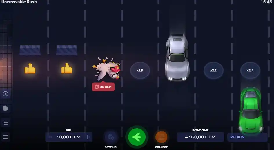 Mecánica CrossyRun™ y funcionamiento del juego