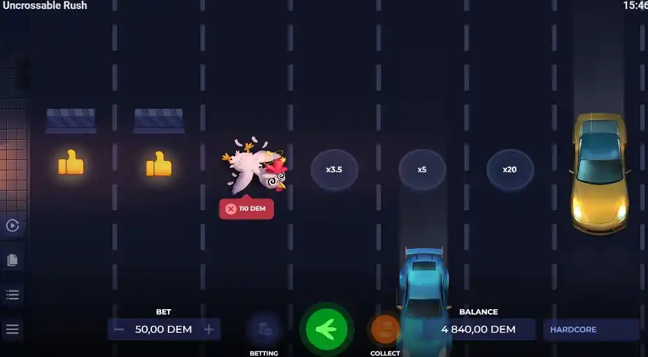 Bonos y promociones para Uncrossable Rush