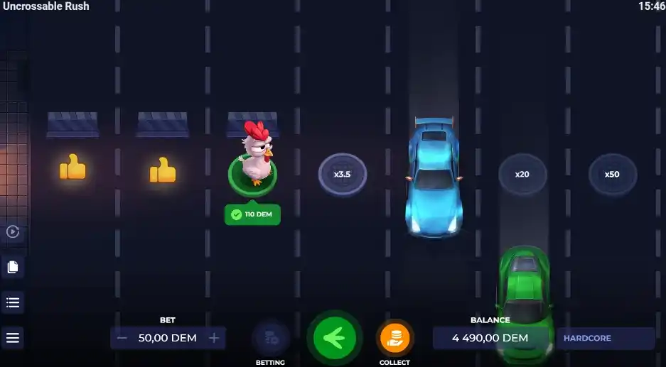 Cómo jugar Uncrossable Rush en un casino online